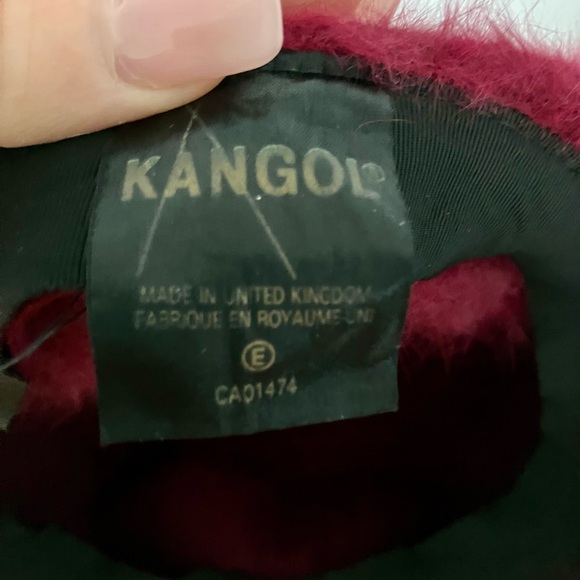 Kangol Rich Burgundy Fur Hat - Picture 4 of 5